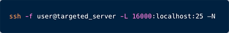 SSH Tunneling Command Example