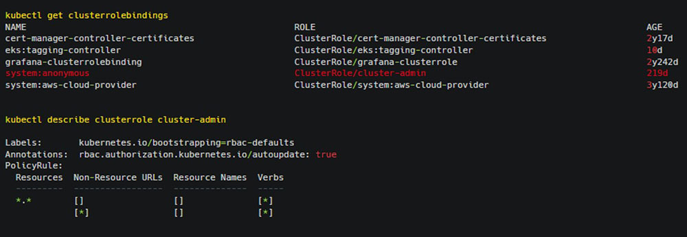 A configuration file taken from an exposed cluster in the wild. This cluster has 7 nodes and belongs to a large company.